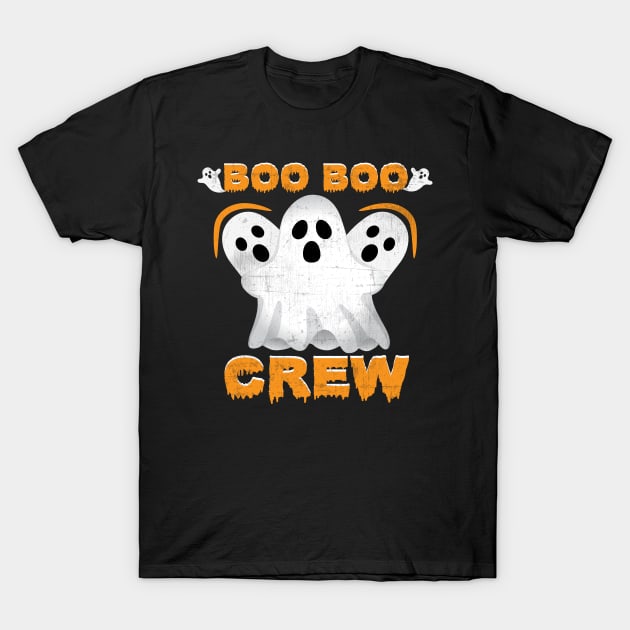 Boo Boo Crew Nurse Shirts Halloween Nurse Shirts for Women T-Shirt by mo designs 95